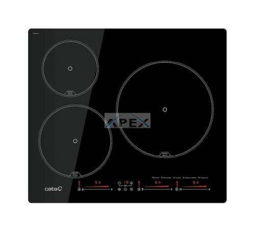 CATA - Beépíthető indukciós főzőlap IBS-6303 E2 BK fekete