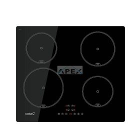   CATA - Beépíthető indukciós főzőlap IB-6324E2 BK Hob to Hood