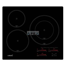   CATA - Beépíthető indukciós főzőlap INSB-6028 BK fekete Hob to Hood