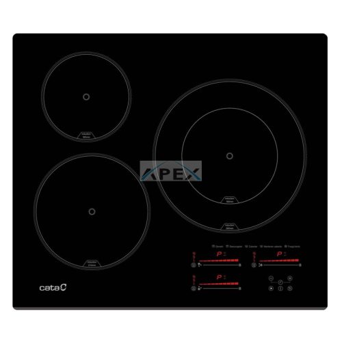 CATA - Beépíthető indukciós főzőlap INSB-6028 BK fekete Hob to Hood