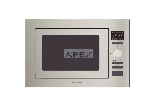NODOR - Beépíthető mikrohullámú sütő NorChef MW-25 DG SS X