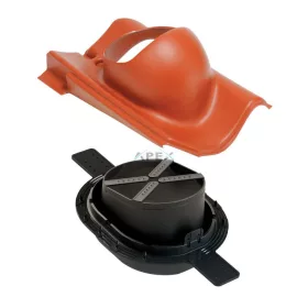   VILPE Vittinge 2K átvezető (1 hullámos), téglavörös - A készlet erejéig rendelhető!