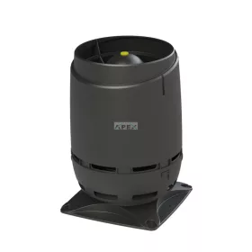 VILPE 125S 250x250-es FLOW tetőszellőző, fekete