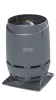 VILPE 125S 250x250-es FLOW tetőszellőző, szürke