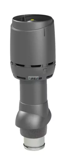 VILPE 125P/IS/500 FLOW tetőszellőző, antracit