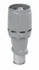 VILPE 160P/IS/500 FLOW tetőszellőző, világosszürke