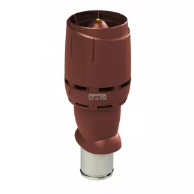 VILPE 160P/IS/500 FLOW tetőszellőző, vörös