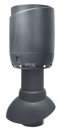 VILPE 110P/300 FLOW tetőszellőző, szürke