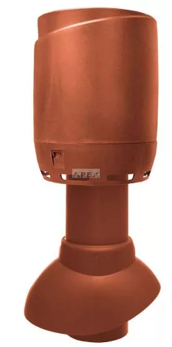 VILPE 110P/300 FLOW tetőszellőző, téglavörös