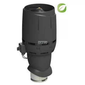 Vilpe ECo160P/500 FLOW tetőventilátor, fekete