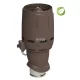 Vilpe ECo160P/500 FLOW tetőventilátor, barna