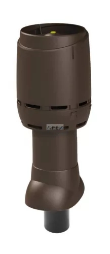 VILPE 110P/IS/350 FLOW tetőszellőző, barna