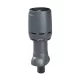 VILPE 110P/IS/350 FLOW tetőszellőző, szürke