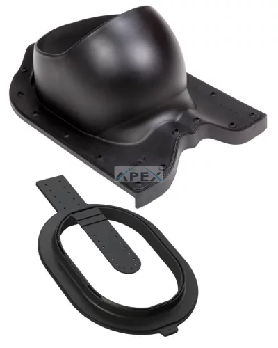 VILPE® Nera CLICK átvezető elem, fekete