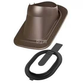 VILPE - Átvezető elem CLASSIC VINO CLICK lemeztető barna