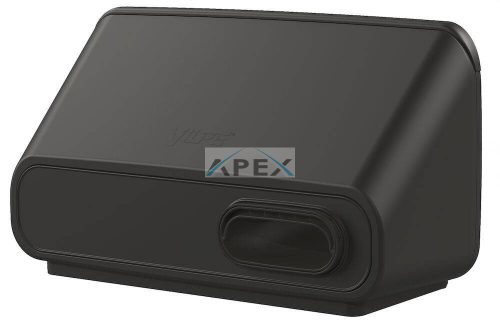 Vilpe IO 125 univerzális légbevezető - légelvezető elem, fekete