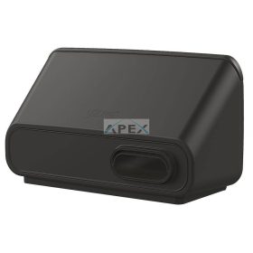   Vilpe IO 160 univerzális légbevezető - légelvezető elem, fekete