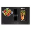 NODOR - NorCoock N7426 BK FLOW-IN indukciós főzőlap beépített elszívóval