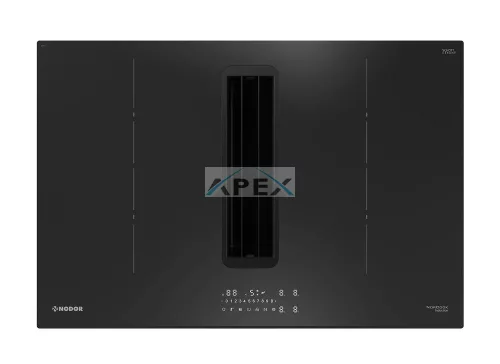 NODOR - NorCoock N8426 IS BK FLOW-IN indukciós főzőlap beépített elszívóval
