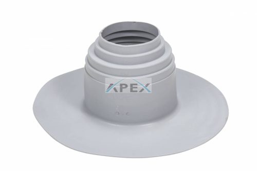 VILPE® PVC tető csőmandzsetta, világosszürke