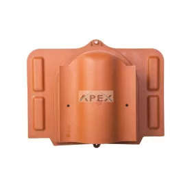   VILPE - Szellőztető szett KTV lemeztető, téglavörös - A készlet erejéig rendelhető!