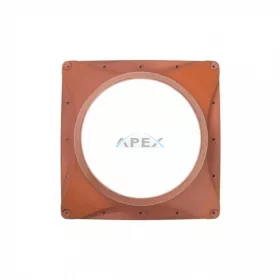   VILPE - Telepítő készlet E220S square, téglavörös - A készlet erejéig rendelhető!