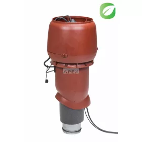   VILPE ECo190P/125/500 tetőventilátor, vörös - A készlet erejéig rendelhető!