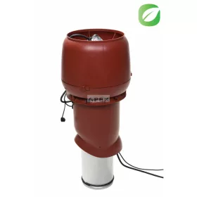   VILPE ECo220P/160/500 tetőventilátor, vörös - A készlet erejéig rendelhető!