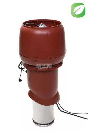 VILPE ECo220P/160/500 tetőventilátor, vörös - A készlet erejéig rendelhető!