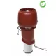 VILPE ECo220P/160/500 tetőventilátor, vörös - A készlet erejéig rendelhető!