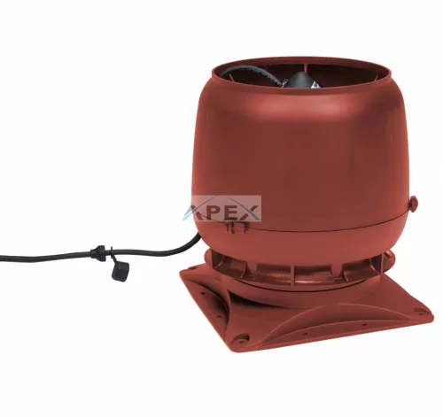 VILPE E190S tetőventilátor + IS, vörös