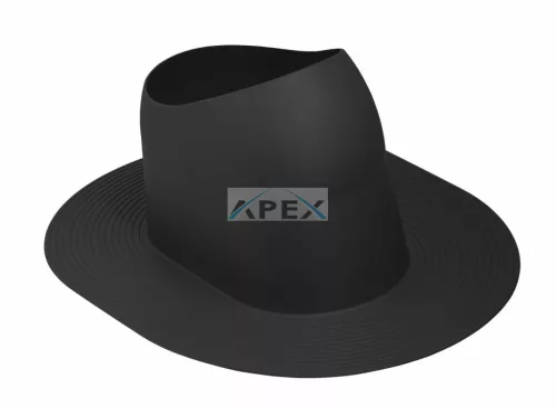 VILPE® XL zsindely magas átvezető elem, fekete