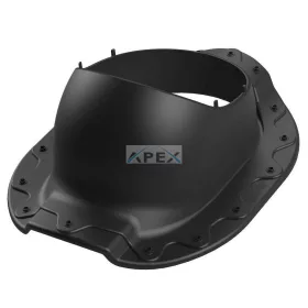 VILPE AALTO átvezető elem, fekete