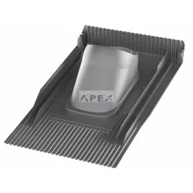   VILPE UNITILE Univerzális átvezető elem, antracit - A készlet erejéig rendelhető!