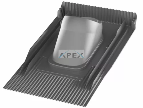 VILPE UNITILE Univerzális átvezető elem, antracit - A készlet erejéig rendelhető!