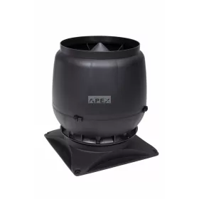   VILPE 250S 400x400-as tetőszellőző, fekete - A készlet erejéig rendelhető!