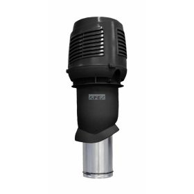   VILPE® 160/IS/500 légbevezetésre alkalmas szellőző, fekete