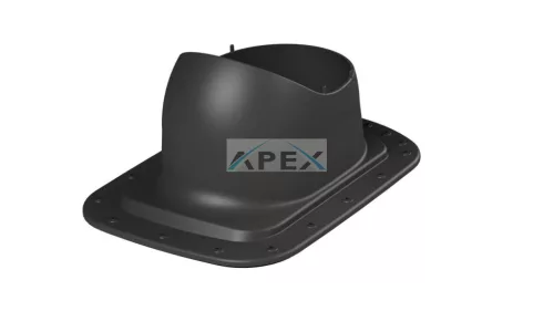 VILPE® CLASSIC LOIVA átvezető elem, fekete