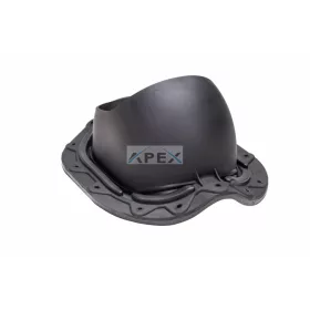 VILPE STEEL profilos átvezető elem, fekete