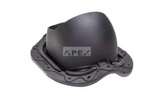 VILPE STEEL profilos átvezető elem, fekete