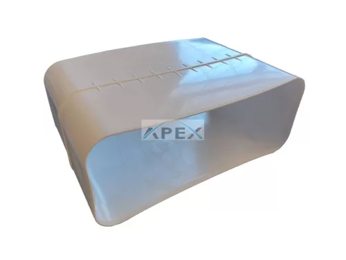 AIRA - Légtechnikai elem lapos csatorna toldó Quadro sorozathoz