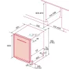 NODOR - Beépíthető mosogatógép NorCare DW-6141 I SL + Ajándék Hűtőtáska