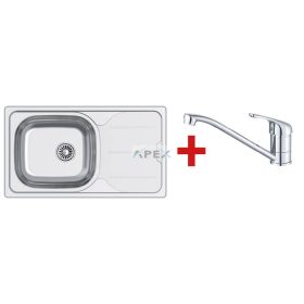 CATA CBB1 mosogatótálca (CDS) + csaptelep (CBB) szett