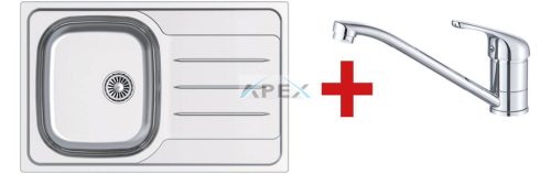 CATA CBB2 mosogatótálca (CDL) + csaptelep (CBB) szett