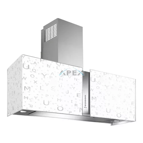 Falmec OUTLET - Páraelszívó MIRABILIA Square 97 inox T80 LED elszívótest - A készlet erejéig rendlhető!