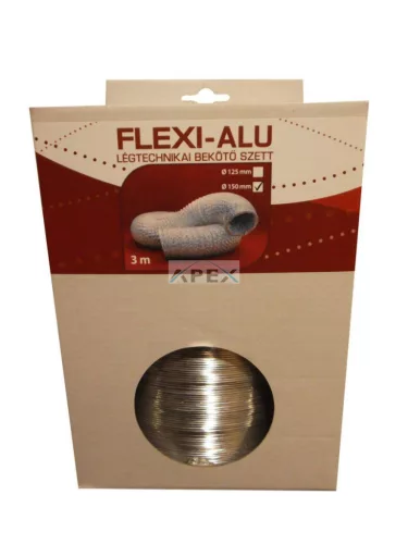FA-150/3 Flexi Alu légtechnikai bekötő szett 