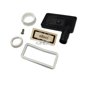 ELLECI - Túlfolyó készlet négyzetes - arany