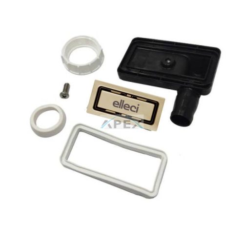 ELLECI - Túlfolyó készlet négyzetes - arany