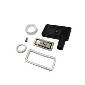 ELLECI - Túlfolyó készlet négyzetes - Inox