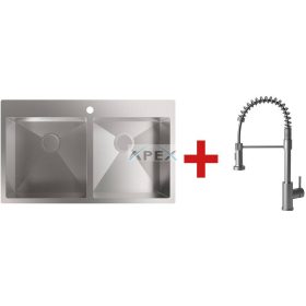 CATA XPB2 mosogatótálca (CBS) + csaptelep (XPB) szett